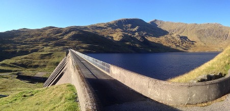 ben cruachan on sunny day