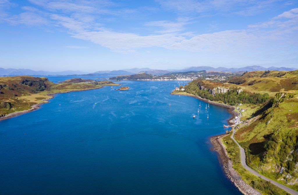 Aerial shot of Kerrara